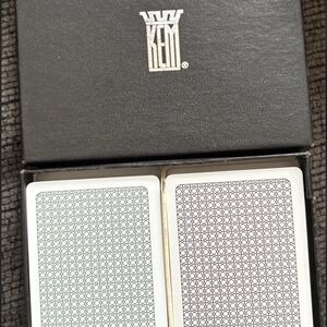 Card Games Set - Black and White